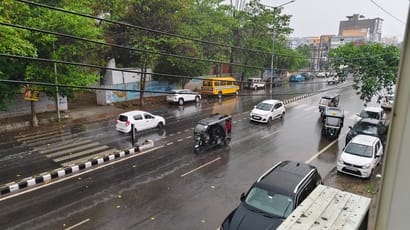Drizzle brings pleasant evening but farmers' worries increase