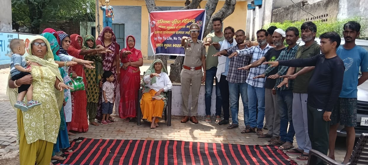 Administered an oath to the villagers to abstain from intoxicants.