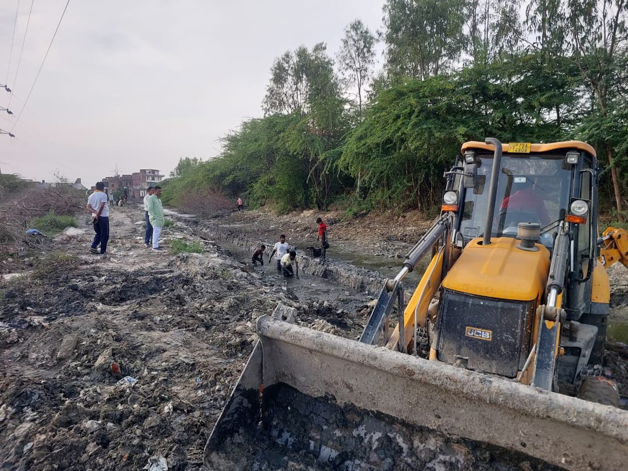 The problem of waterlogging will be solved in three villages, cleaning done till the tail of Mainput drain.