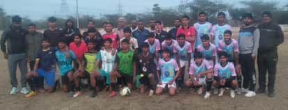 Dhanoda village gets football nursery, players excited