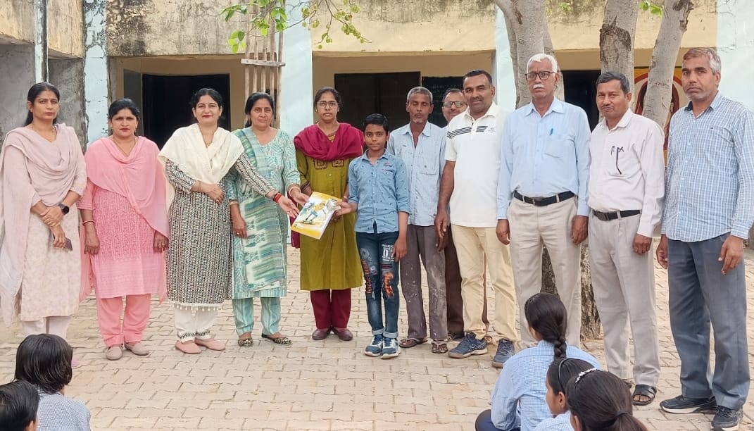 Mahendragarh-Narnaul News: प्रवेश ने पास की एनएमएमएस परीक्षा, मिलेगी 12 हजार छात्रवृत्ति