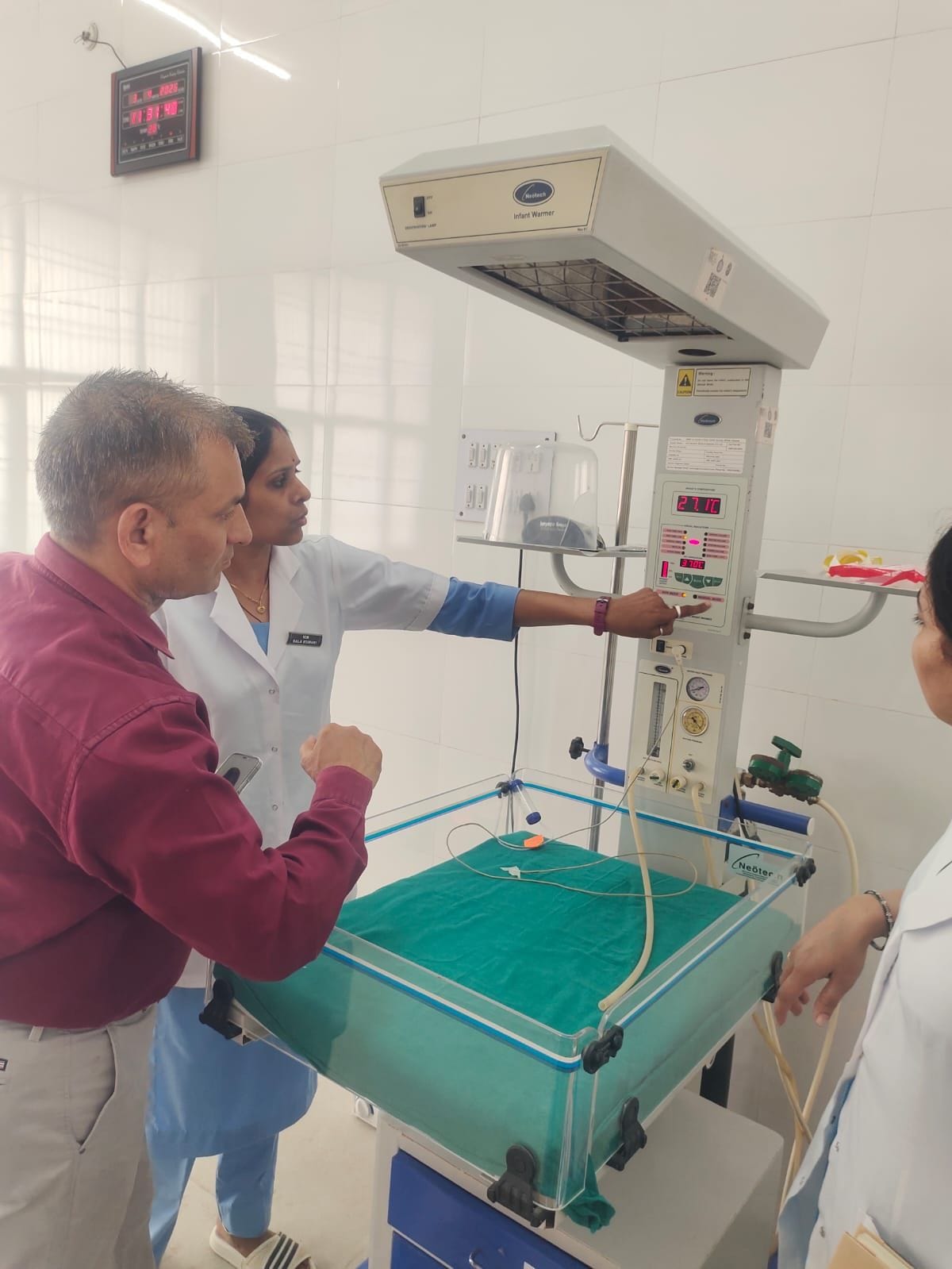Deputy Director inspected the Civil Hospital