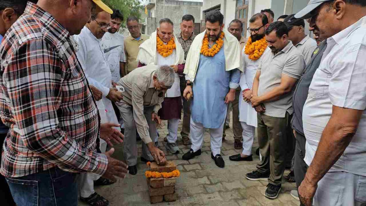 Development work begins in Jeevan Vihar Extension