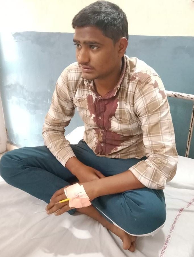Young man attacked and injured