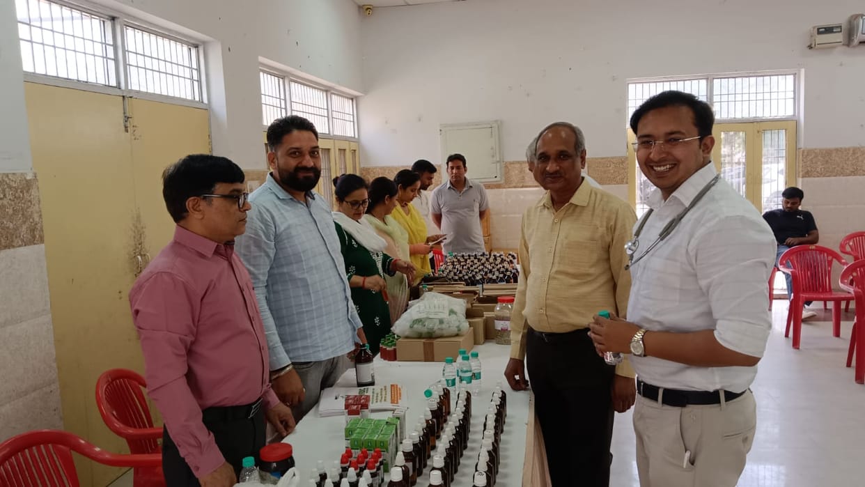 199 people underwent health check-up in AYUSH camps