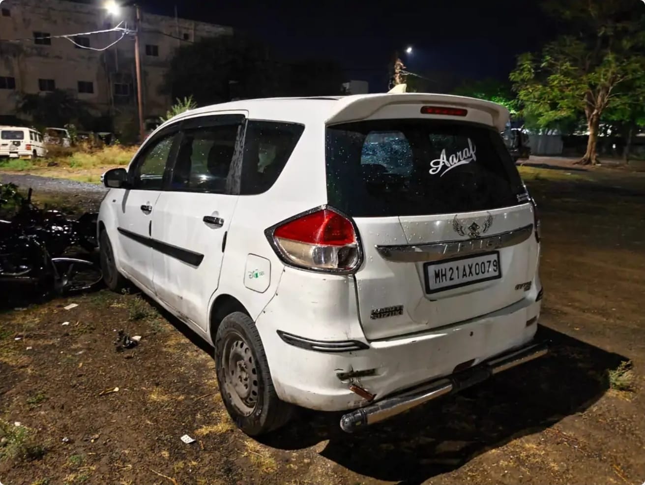 जब्त की गई कार