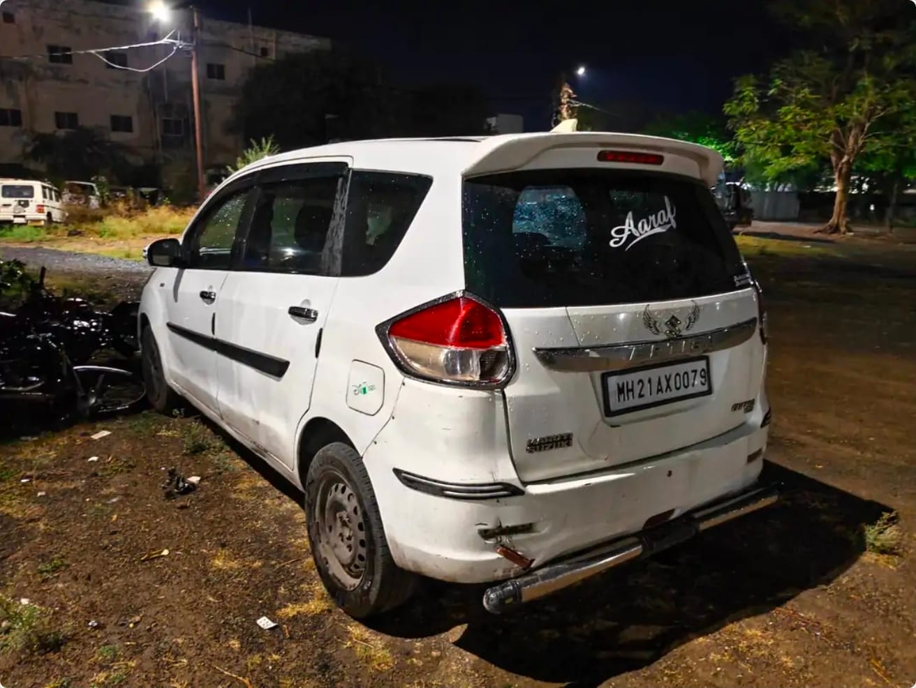 जब्त की गई कार