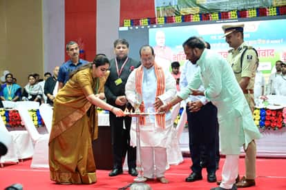 “Crackdown on land mafias, strict warning on strike – Deputy CM Vijay Sinha’s big statement”