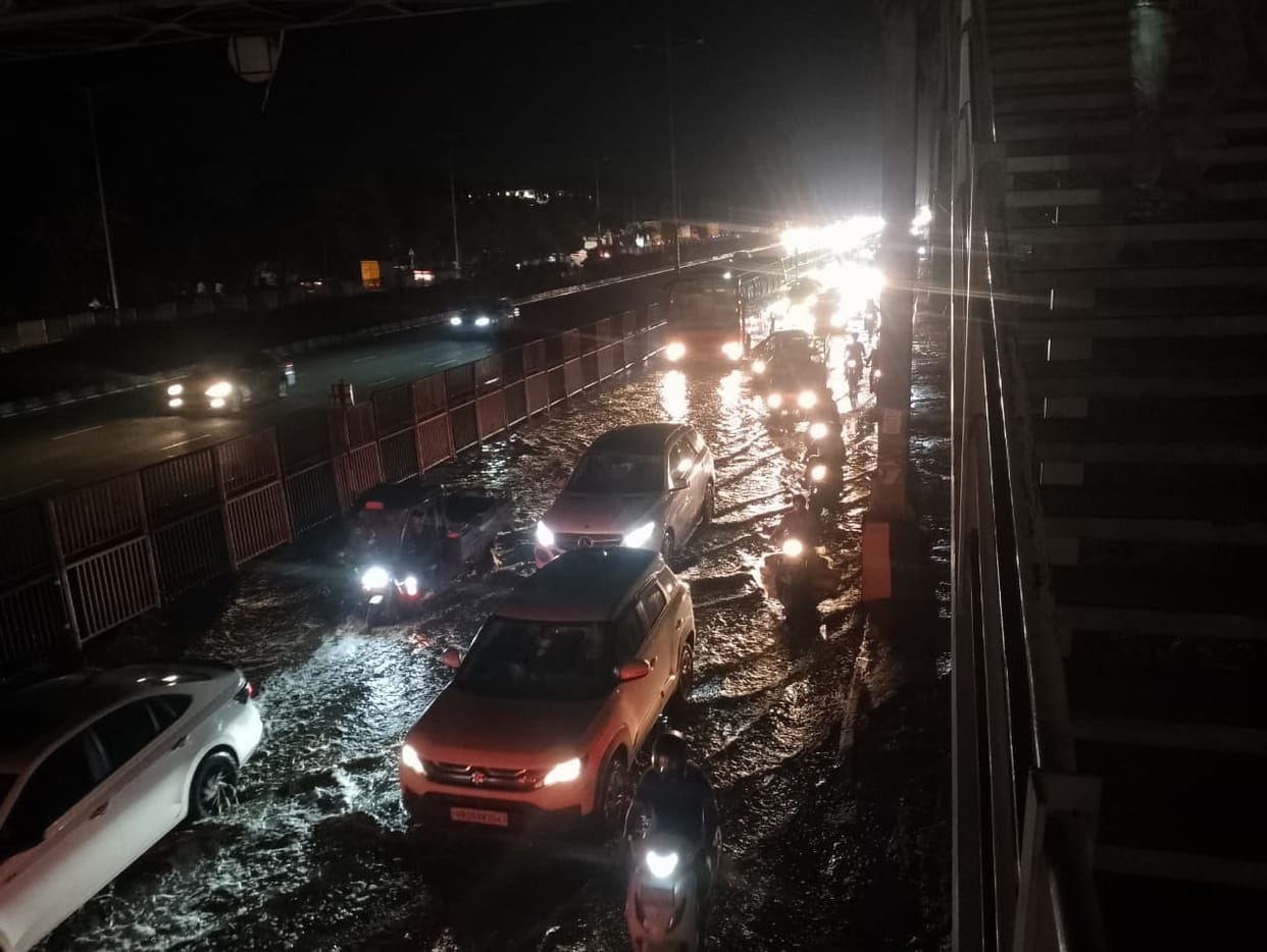 Rain causes waterlogging in city colonies, clogged sewers and drains