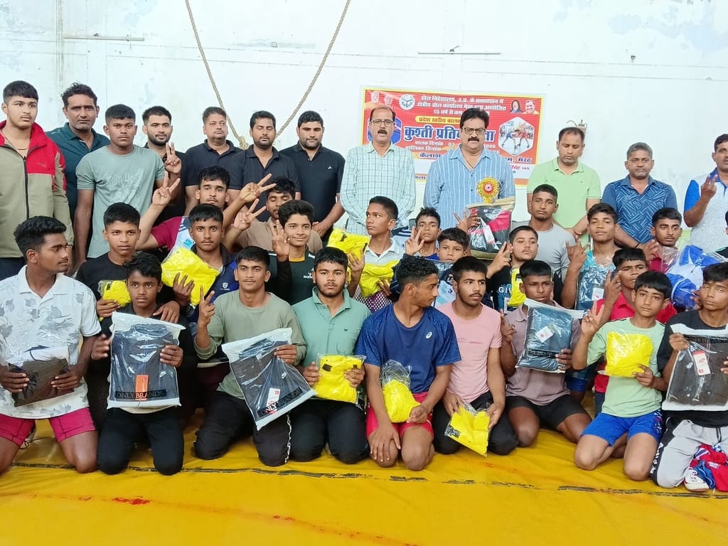 Gorakhpur Wrestlers Dominate Wrestling Competition