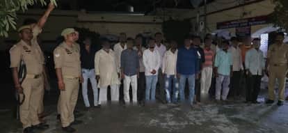 1334 people were detained for drinking alcohol in public, 956 were challaned.