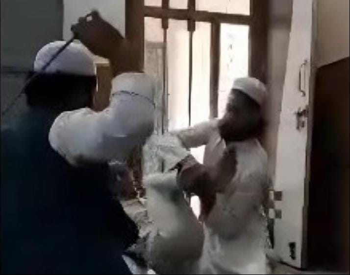 Two teachers brutally beat an innocent child.
