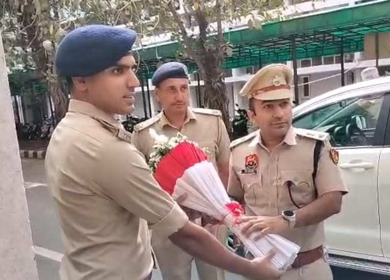 New Superintendent of Police Gaurav Rajpurohit assumed charge.