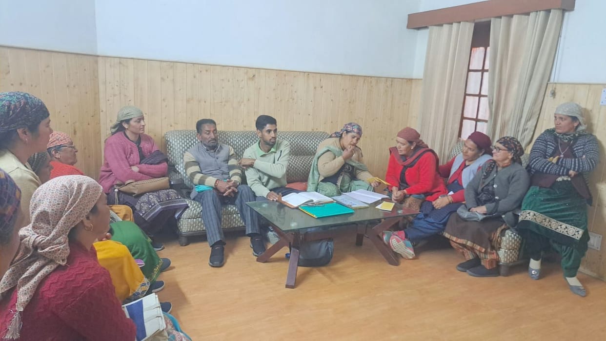 Several issues became heated during the meeting in NankhariSeveral issues became heated during the meeting in Nankhari