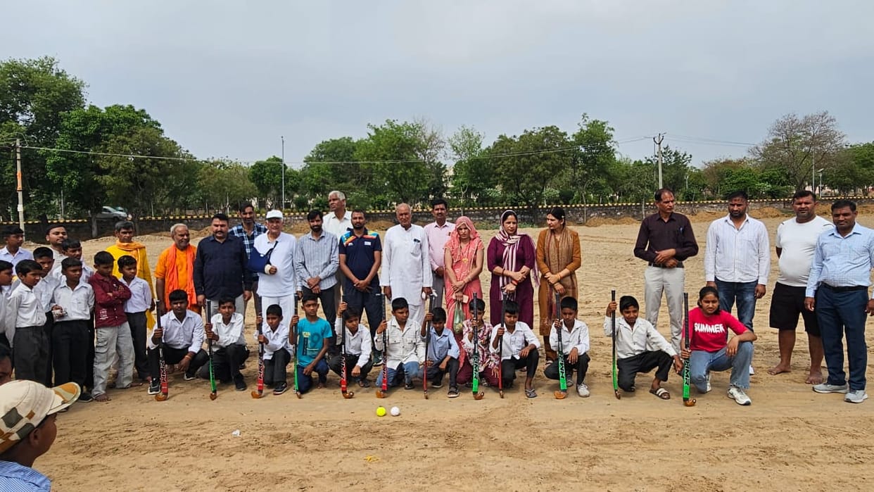 Hockey nursery inaugurated in Jatusana, talents will get a platform
