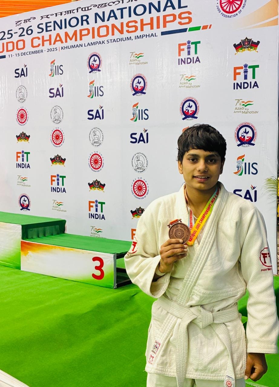 Simran from Deban village made a name for herself in judo.