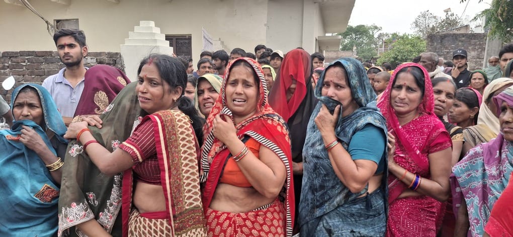The mother went to save her son...and lost her own life.