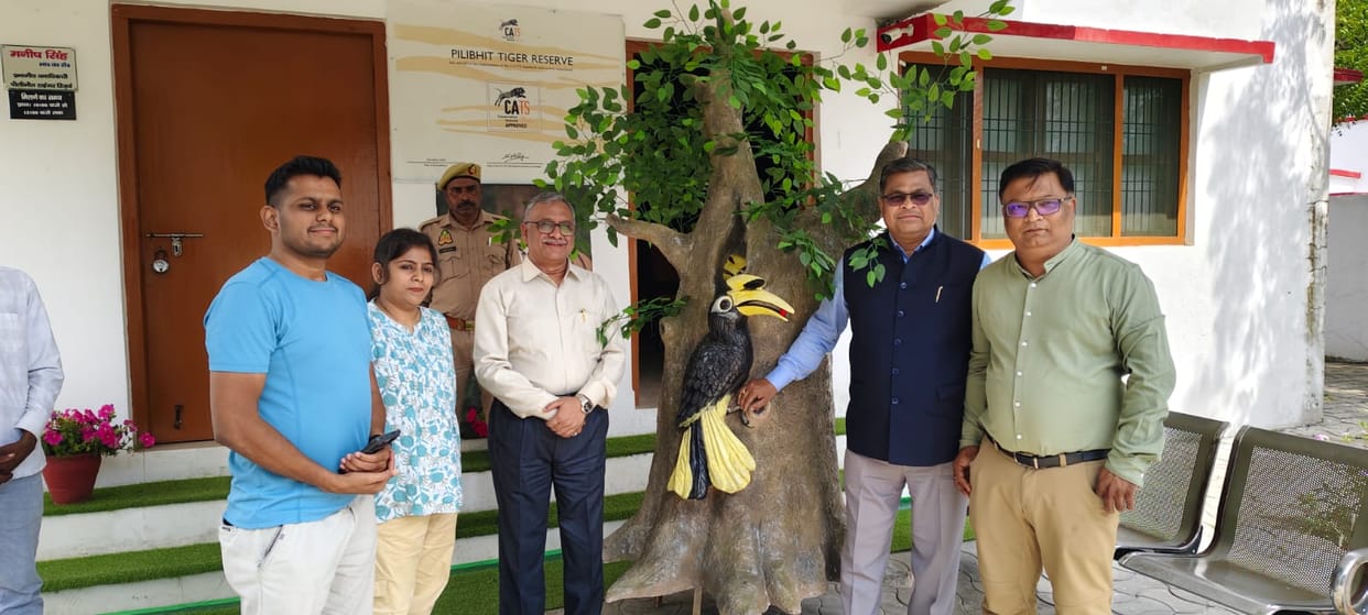 Hornbill model installed for selfie point