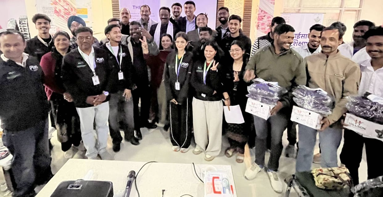 Kits distributed to 40 sanitation workers in Theog