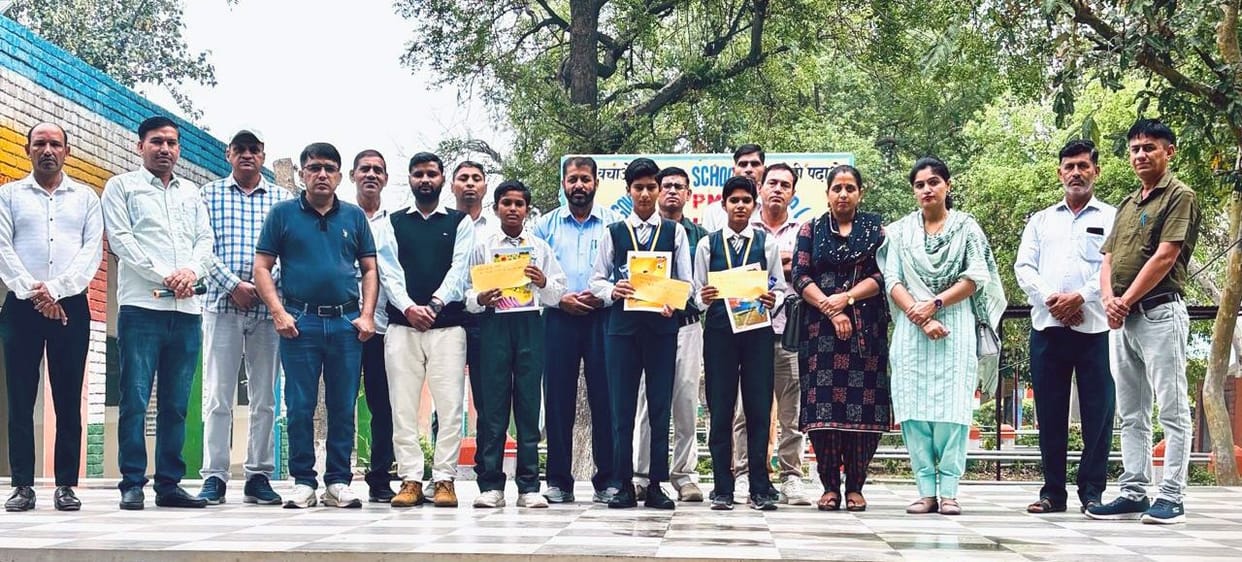 Lodhar School Students Who Passed NMMS Exam Honored