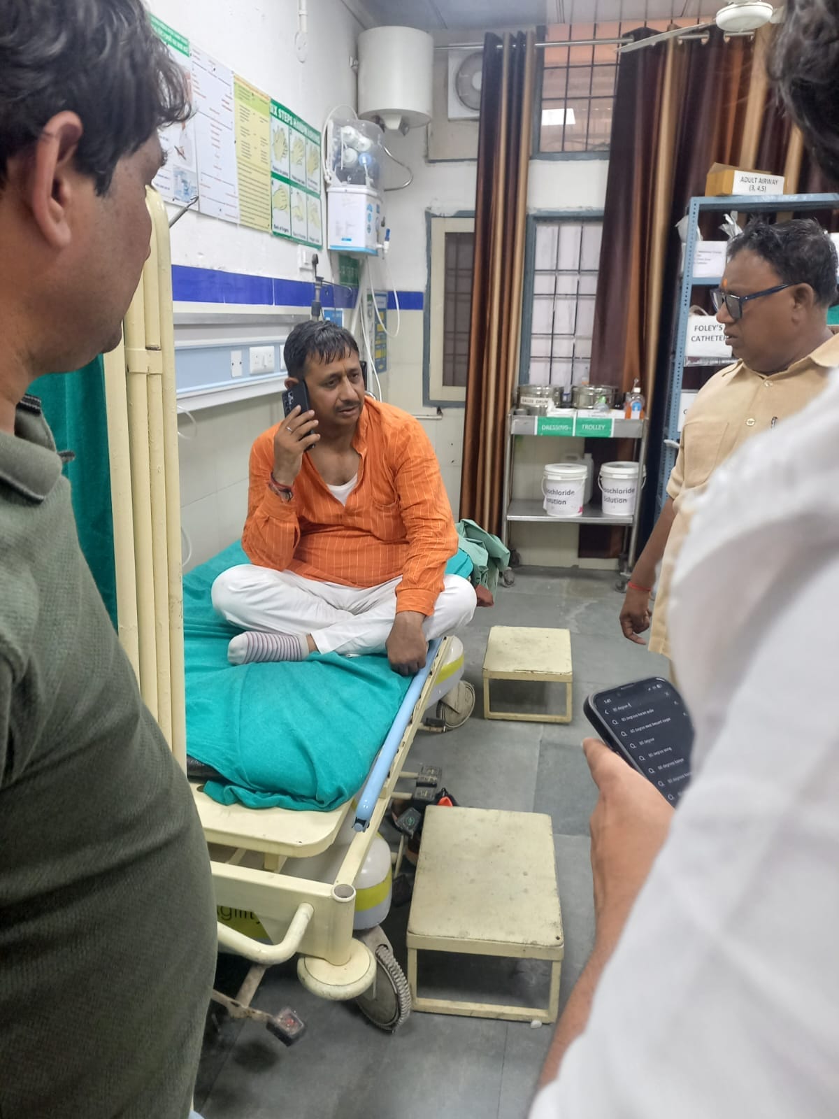 BJP Leader Assaulted at Foundation Stone Ceremony Immediately After Cabinet Minister's Departure