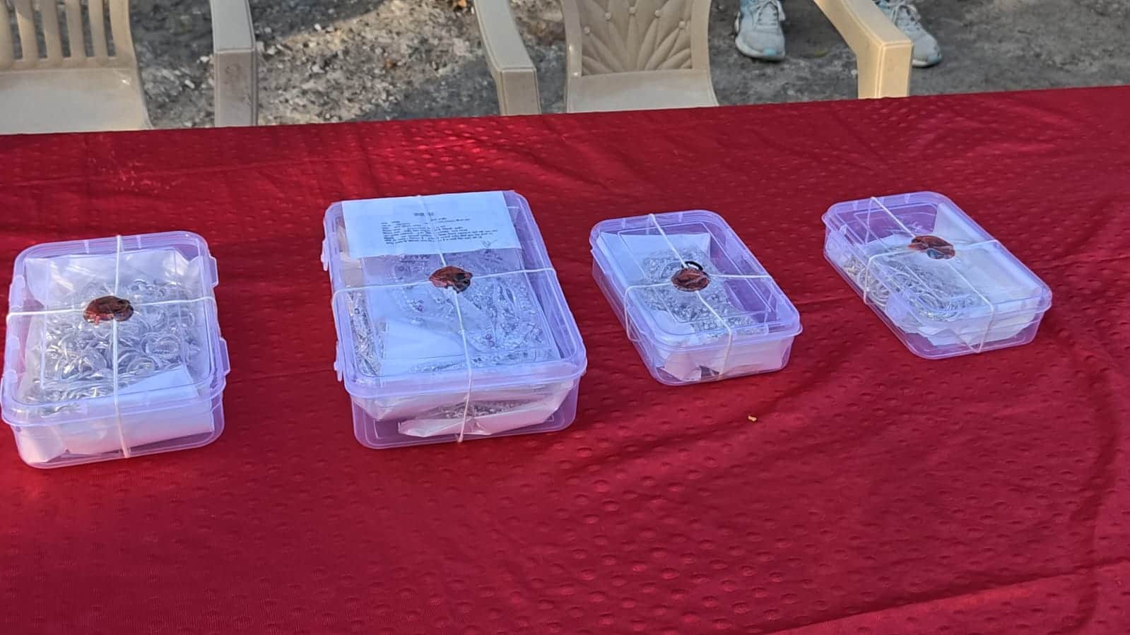 चोरी का माल बरामद