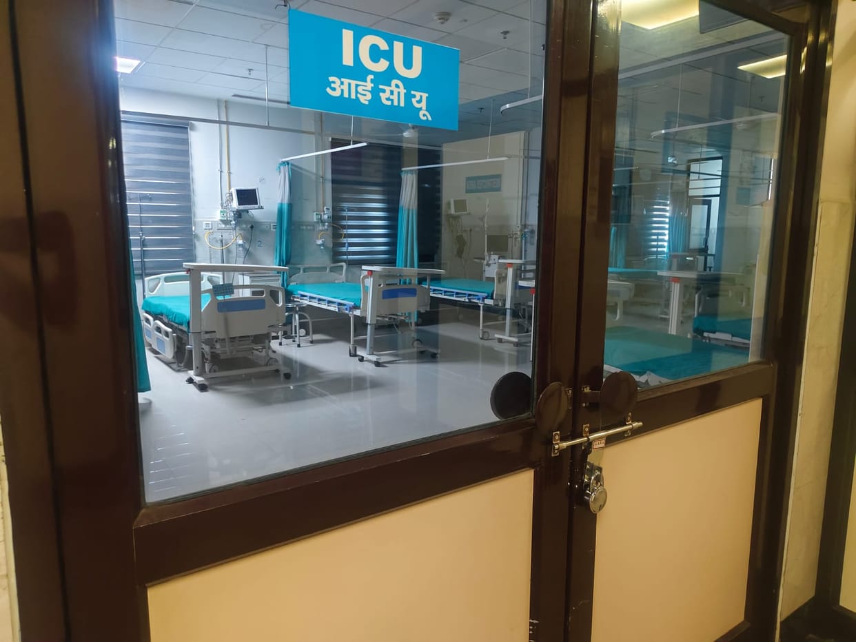 The 10-bed ICU has been short of doctors and staff for two years, and patients are being referred.