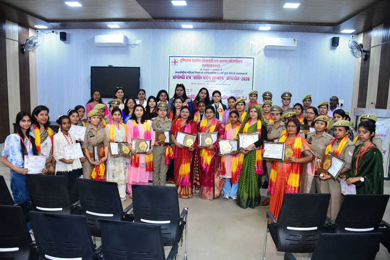 51 women were honoured with the Shakti Vandan Samman.