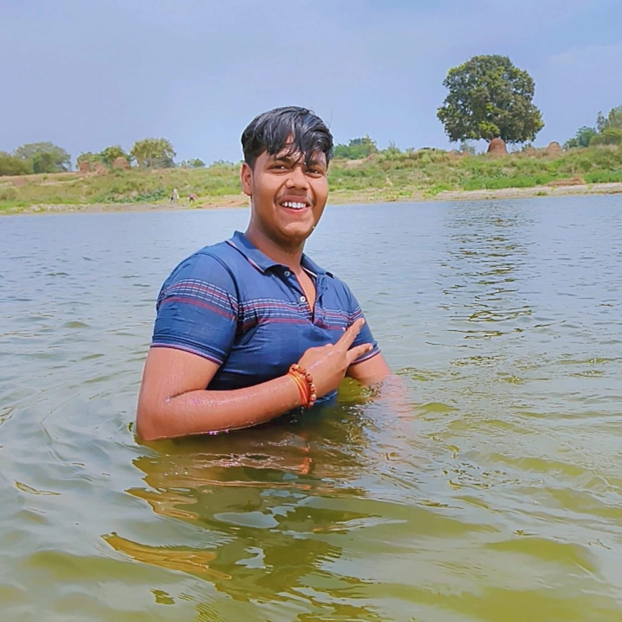 The body of a teenager was found floating in the Garra in Mehandipur after 19 hours.