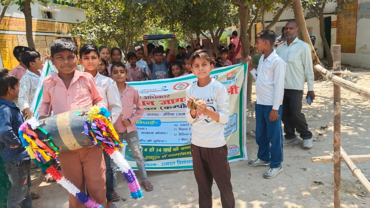 Launch of the 'Let's Go to School' campaign by respecting children
