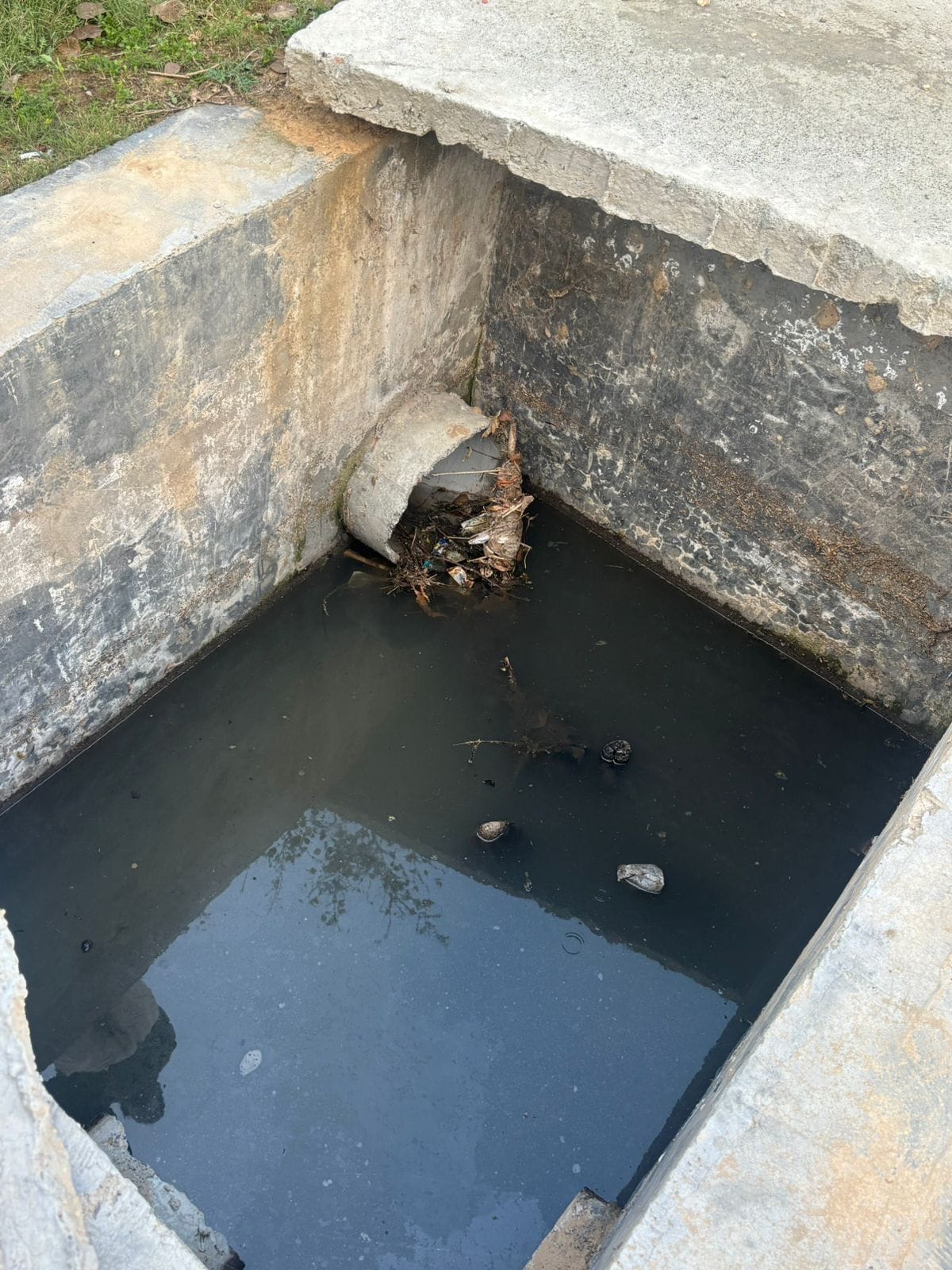 satnali dhani jadwa drainage problem dirty water village sanitation issue haryana