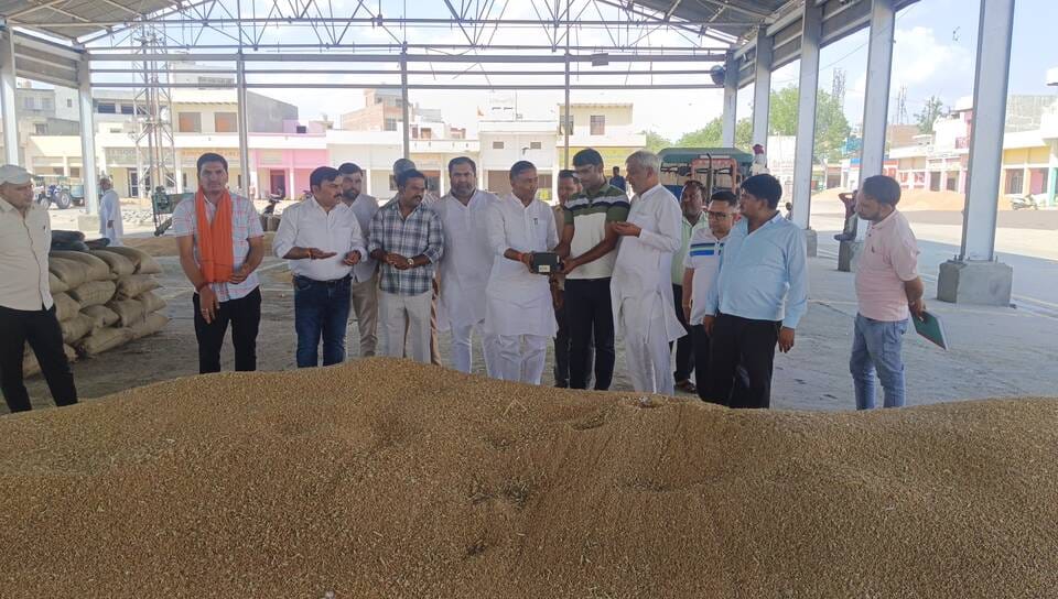 Wheat is not being purchased even though the moisture content is up to the standard.