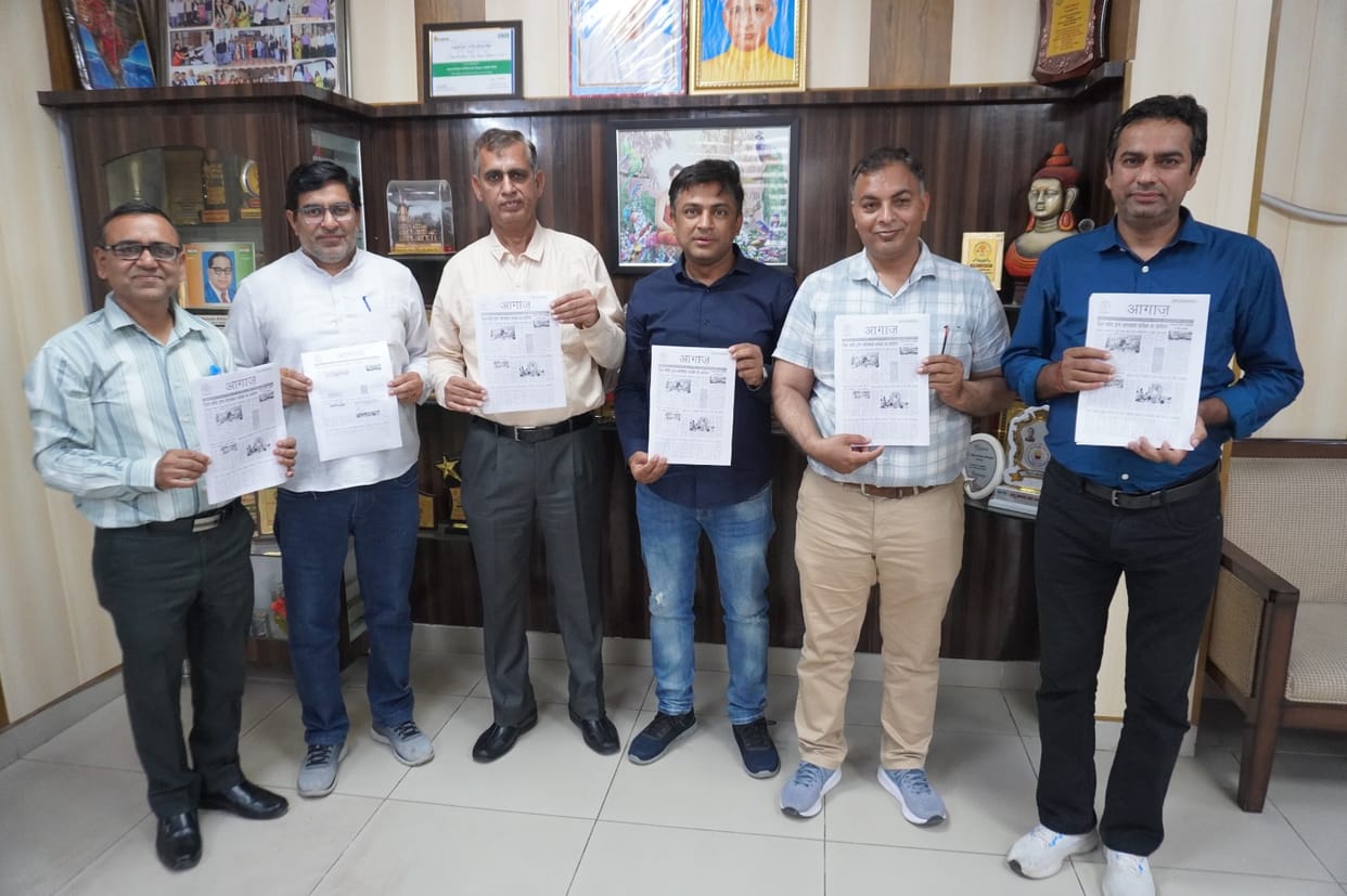 Release of 'Aagaaz' newsletter