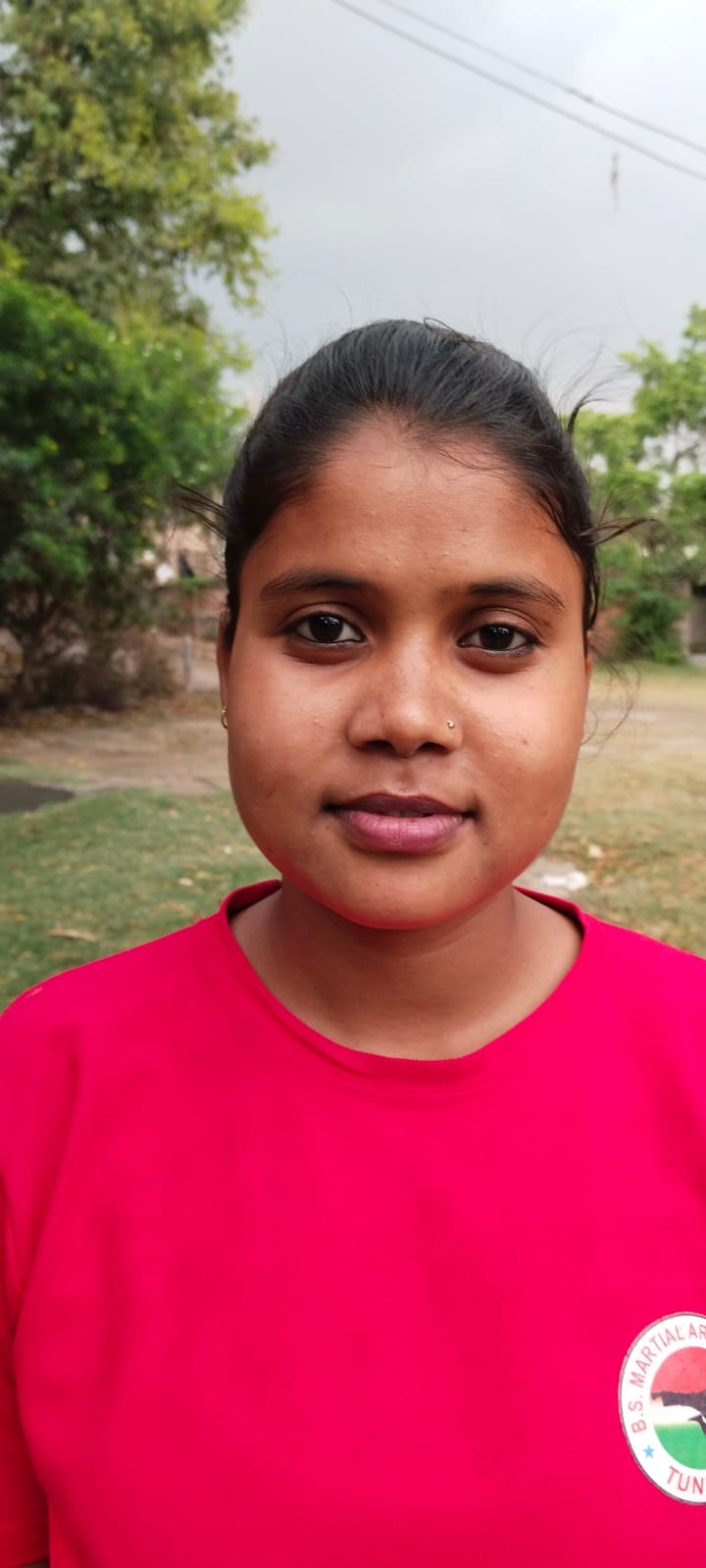 Girls have become aware of self-defense...learning self-defense techniques