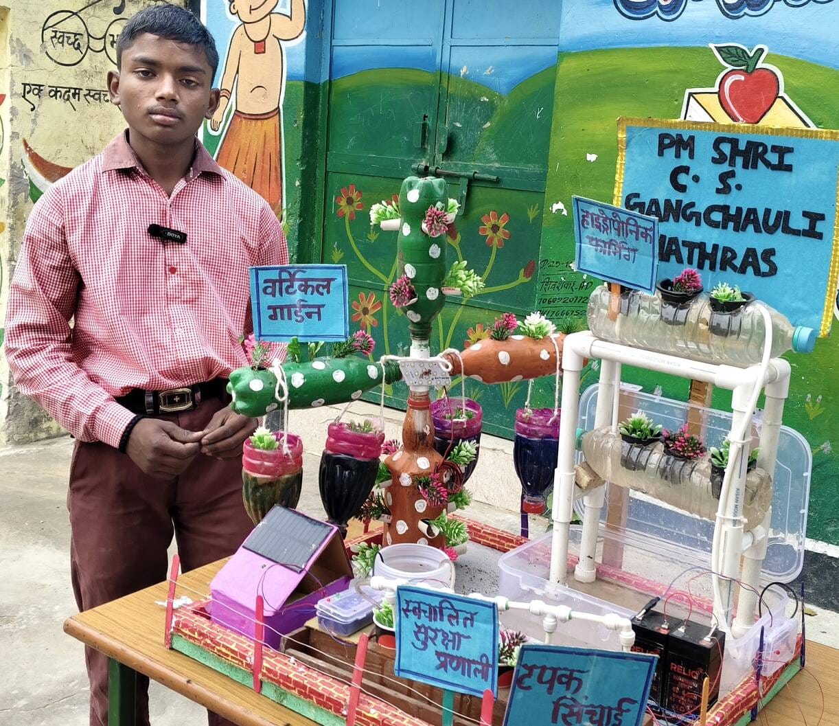 The little scientist from Hathras has made his mark in Bengaluru.
