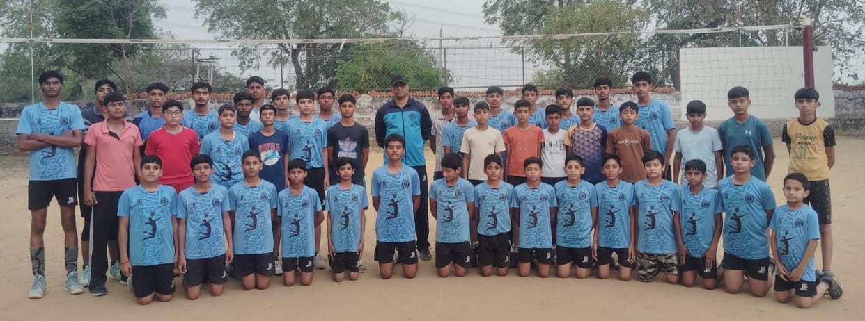 Players Selected for Volleyball Nursery; Training Now Underway