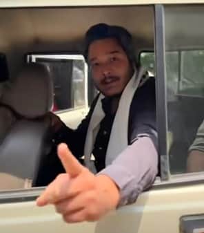 पुलिस की हिरासत में प्रांजल तिवारी