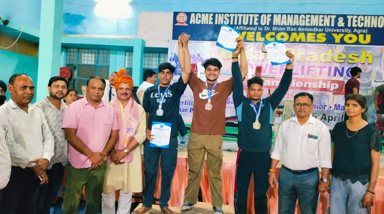 Ramsevak won the gold medal in powerlifting