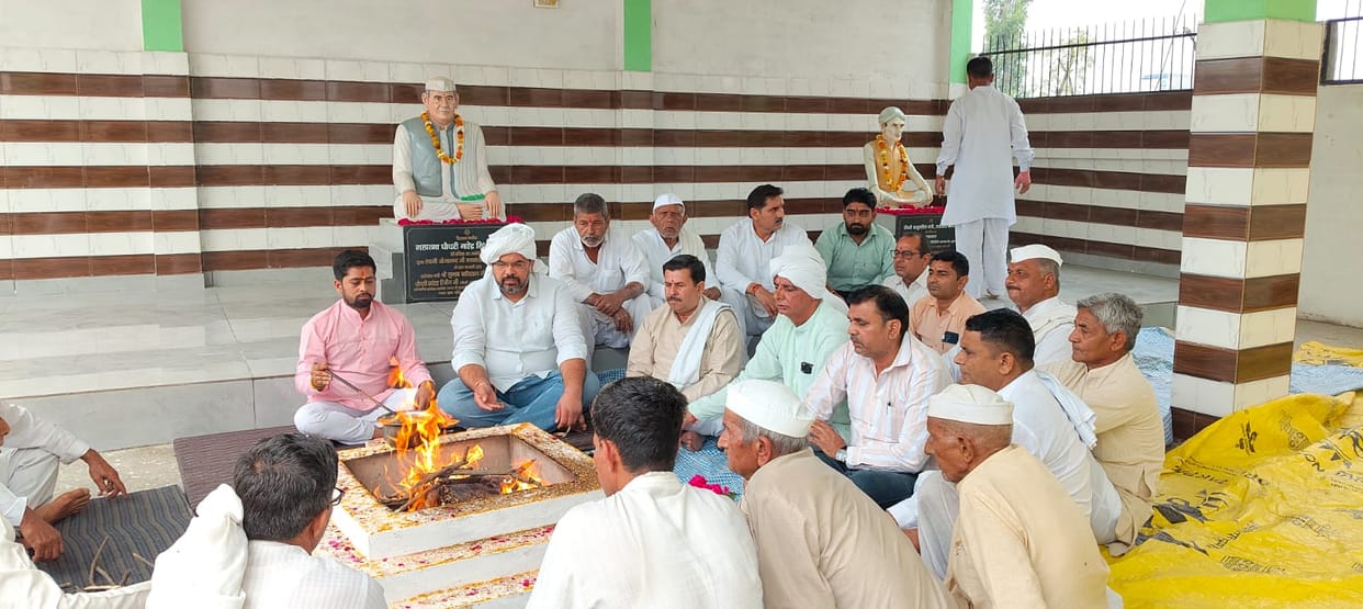 Tributes paid to Chaudhary Kabul Singh on his death anniversary in Soram