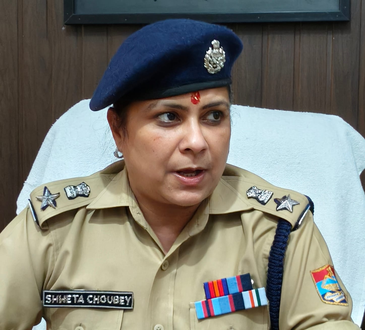श्वेता चौबे, एसएसपी टिहरी। संवाद