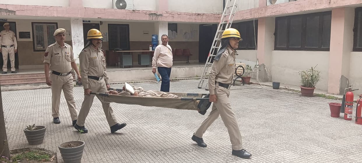 Awareness Rally and Mock Drill Organized on the 121st Anniversary of the Kangra Earthquake