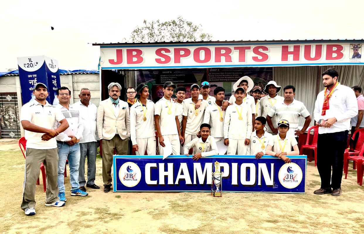Chahar Cricket Academy Crowned Champions in Thrilling Match