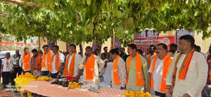 BJP foundation day organized in Bijapur
