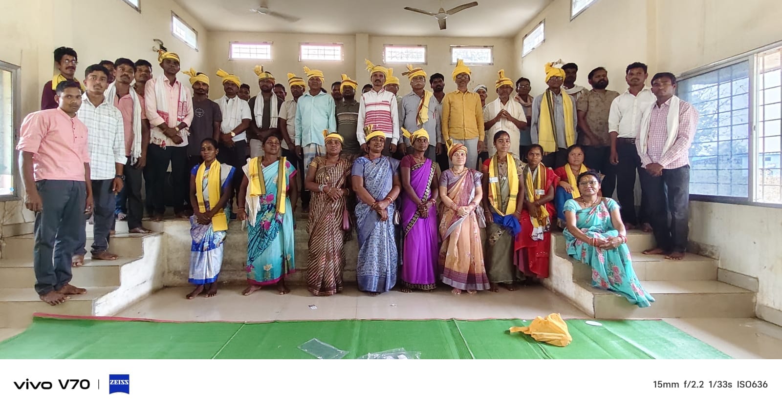 bhairamgarh me sarv aadivasi samaj ki nai karykarini ghoshit ,tino prakoshtho ka gathan