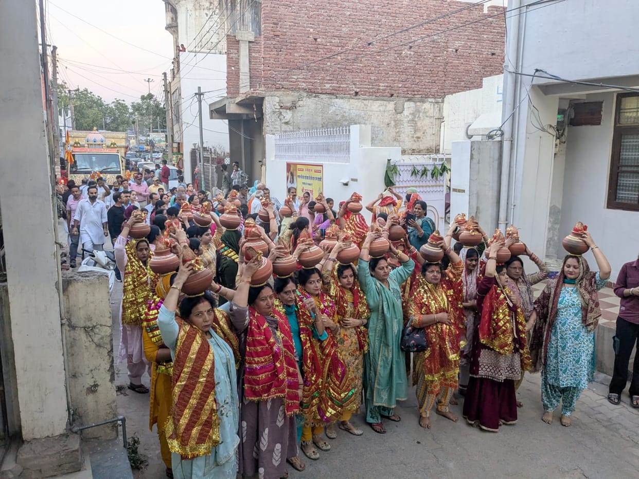 Prem Pravahini Rath Yatra receives grand welcome in Baddi