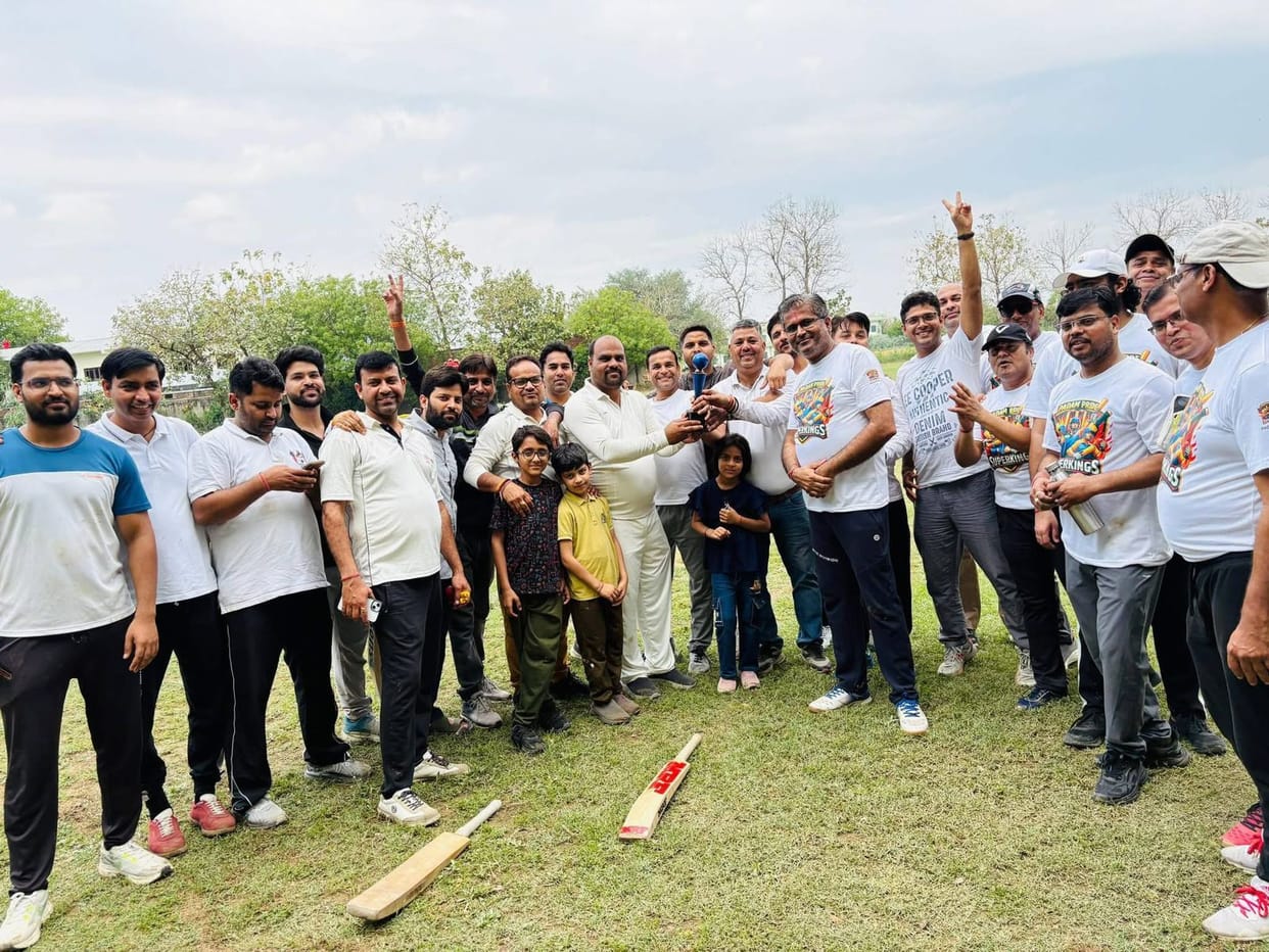 Anthela Society defeated Padam Pride, Captain Gaurav Sharma became the hero
