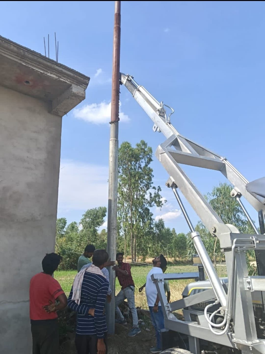 42 poles broken due to storm and rain, power supply to 600 villages disrupted.
