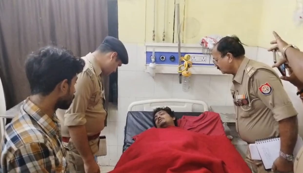 A young man was shot in a feud, his friend escaped and saved his life