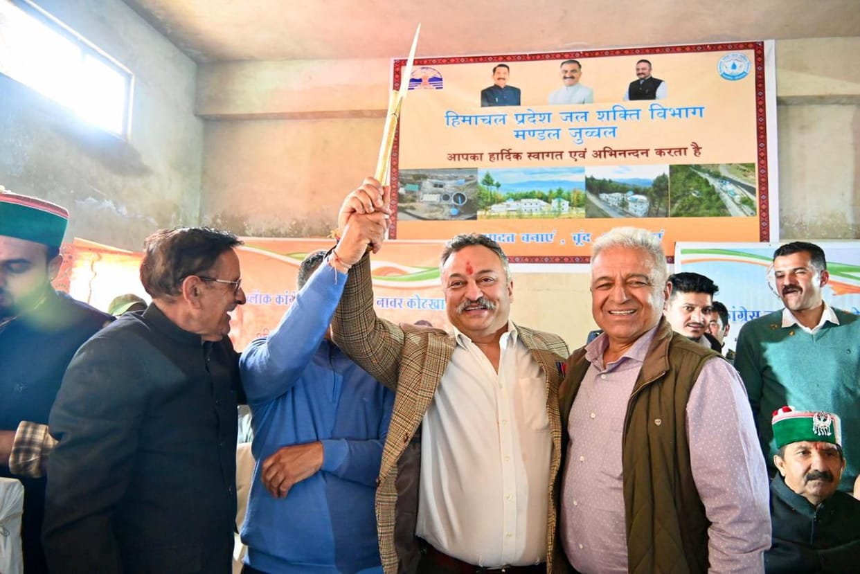 The Deputy Chief Minister presented a drinking water scheme in Deori-Khaneti