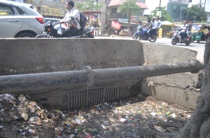 Culverts and drains choked with dirt and junk will cause waterlogging during the rains.